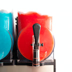 Omega Frozen Triple Chamber 3-Gallon Bowl Granita Machine, in Black/Stainless Steel OFS30