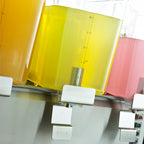 Omega Fresh Triple Chamber 3-Gallon Bowl Drink Dispenser, in Black/Stainless Steel OSD30