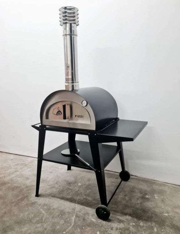 Proforno Portable Wood Fired Pizza Oven - Pizzi with Portable Cart PPIZ-BB