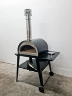 Proforno Portable Wood Fired Pizza Oven - Pizzi with Portable Cart PPIZ-BB