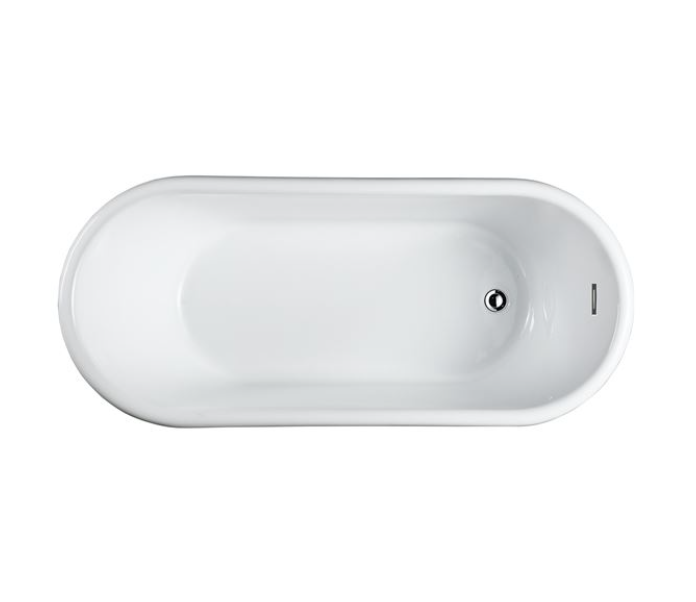 Bellaterra Padua 63 in. Freestanding Bathtub in Glossy White BA6830