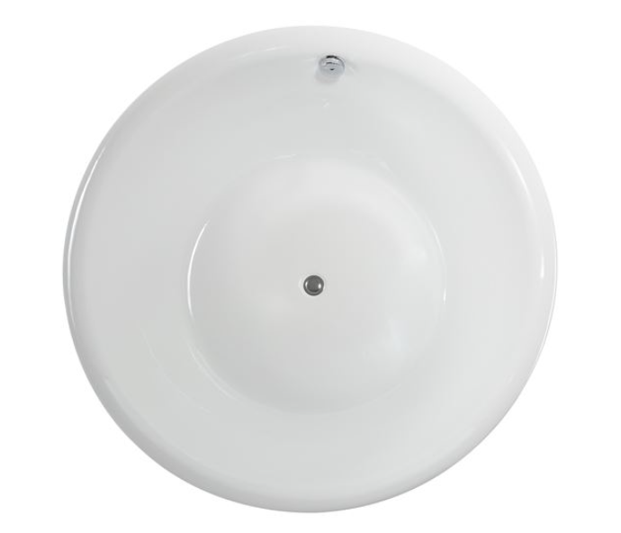 Bellaterra Parma 59 inch Freestanding Bathtub in Black BA6832BLK