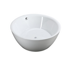 Bellaterra Pescara 59 in. Freestanding Bathtub in Glossy White BA6832