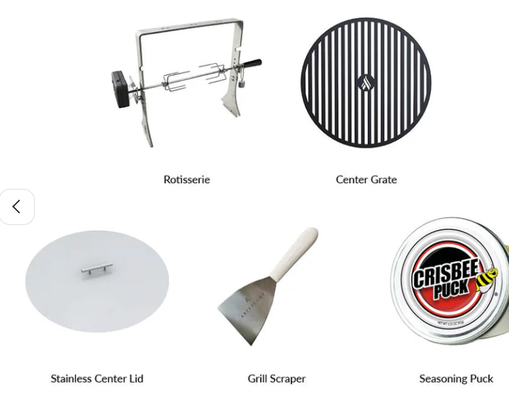 ARTEFLAME XXL 40" PLATINUM EDITION FIRE PIT WITH COOKTOP AF40STNOB-S