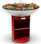 ARTEFLAME XXL 40" PLATINUM EDITION GRILL - CLASSIC STORAGE BASE AF40STSTOREB-S