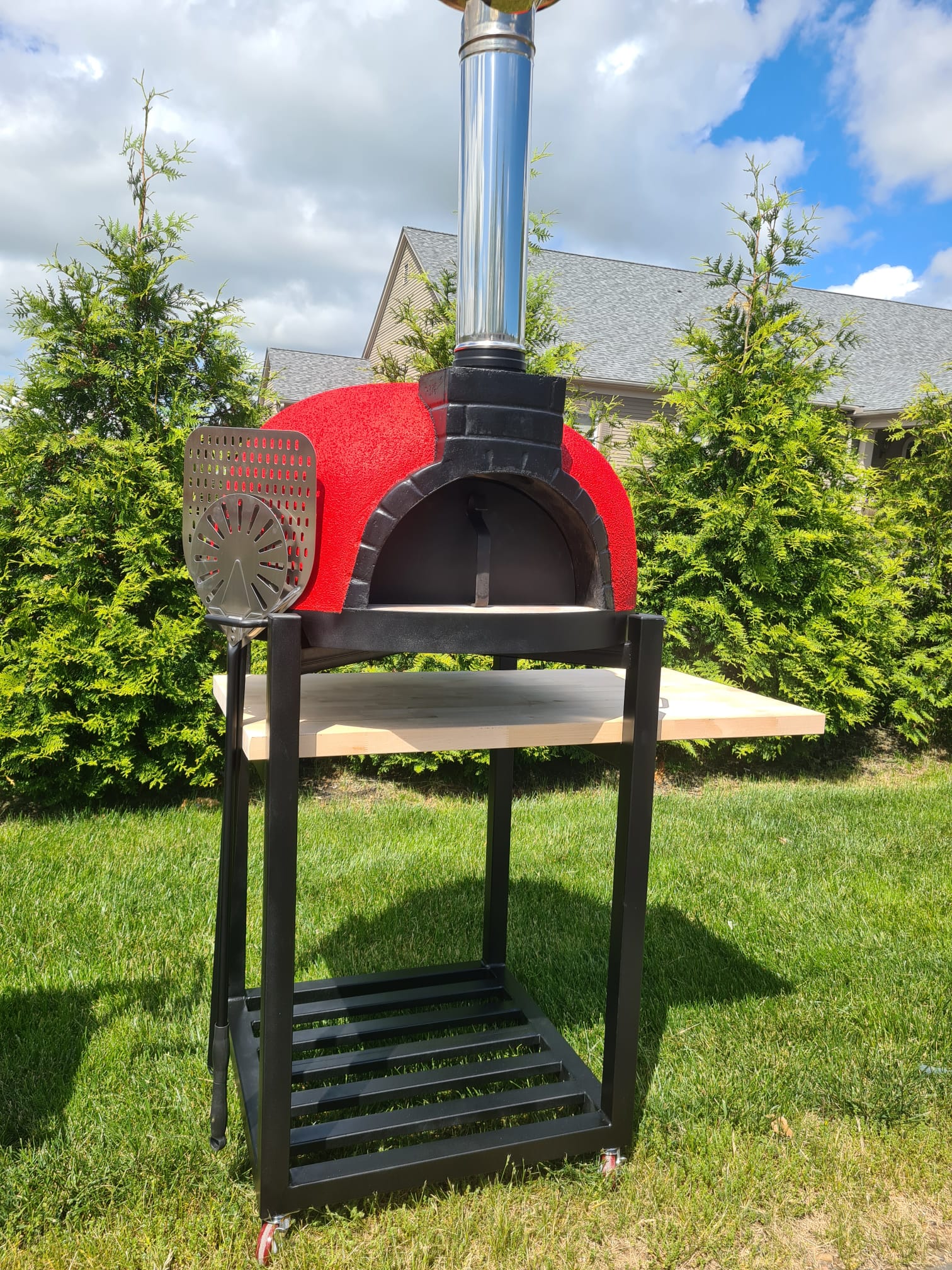 Proforno Portable Wood Fired Brick Pizza Oven - Tonío PTON-B