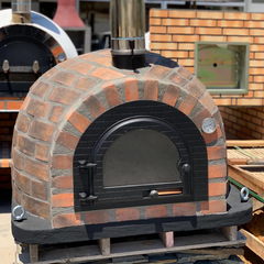 Proforno Traditional Wood Fired Brick Pizza Oven - Rústico Red PRR-01