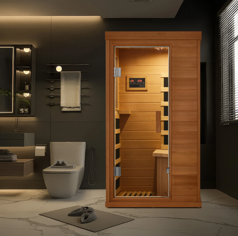 EROMMY Mini Infrared Sauna for Home or Gym SP-EY-US-JFPL053MS