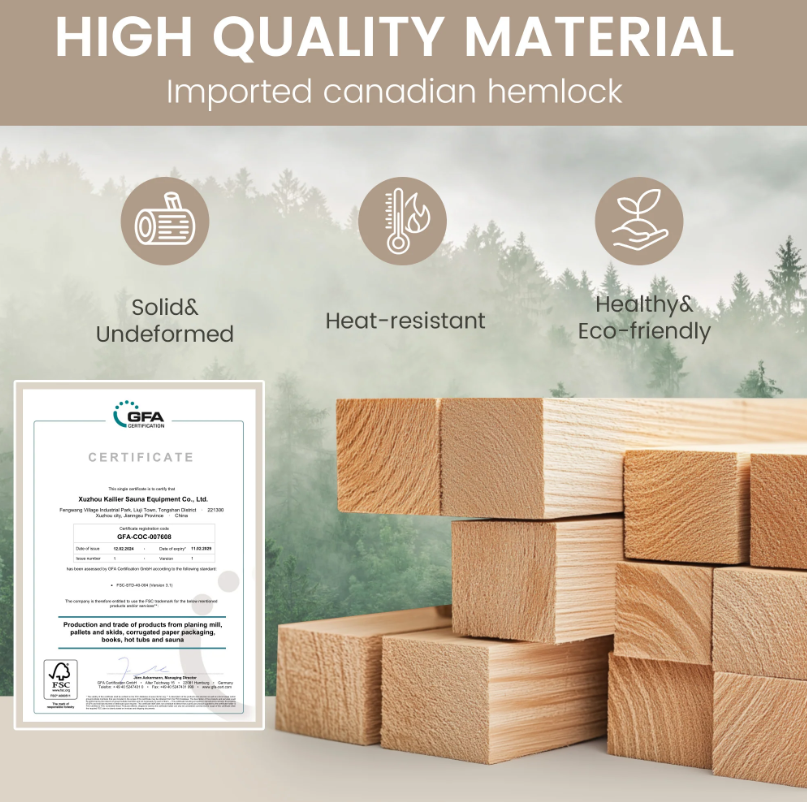 EROMMY Mini Infrared Sauna for Home or Gym SP-EY-US-JFPL053MS