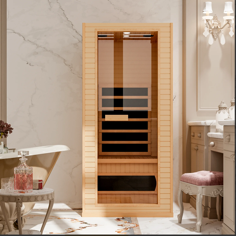 EROMMY Small Infrared Sauna for Home or Gym SP-EY-US-JFPL054MS