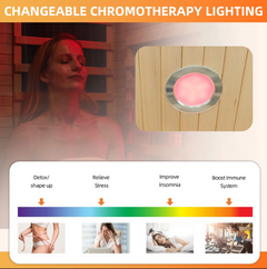 EROMMY Small Infrared Sauna for Home or Gym SP-EY-US-JFPL054MS