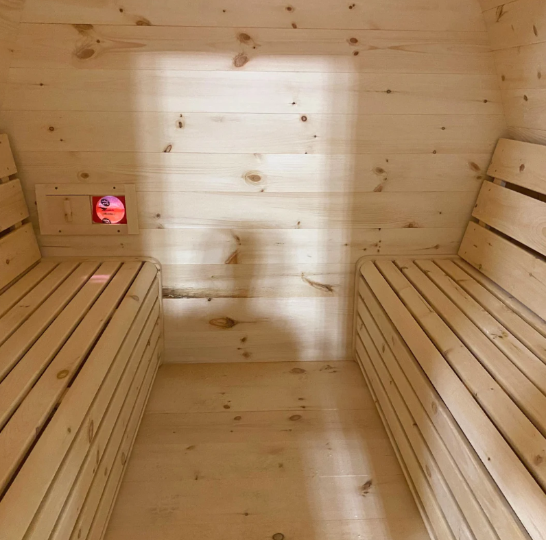True North Schooner Outdoor Sauna – 9 ft Red Cedar S27060R