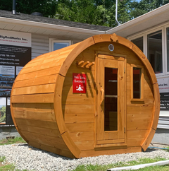 True North Schooner Outdoor Sauna – 10 ft Red Cedar S30060R