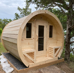 True North Schooner Outdoor Sauna – 6 ft Red Cedar S183R