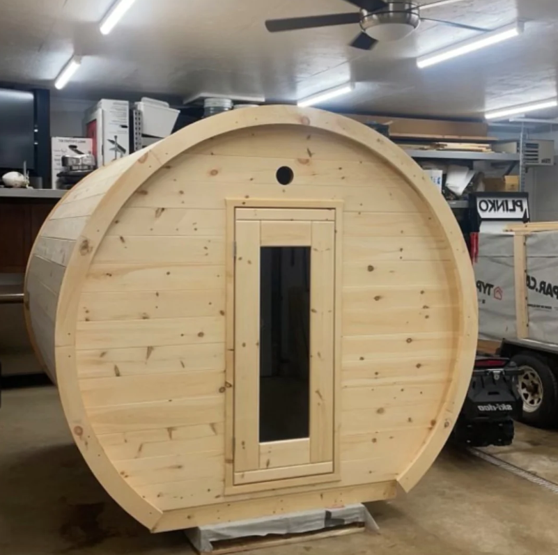 True North Schooner Outdoor Sauna – 9 ft Red Cedar S27060R