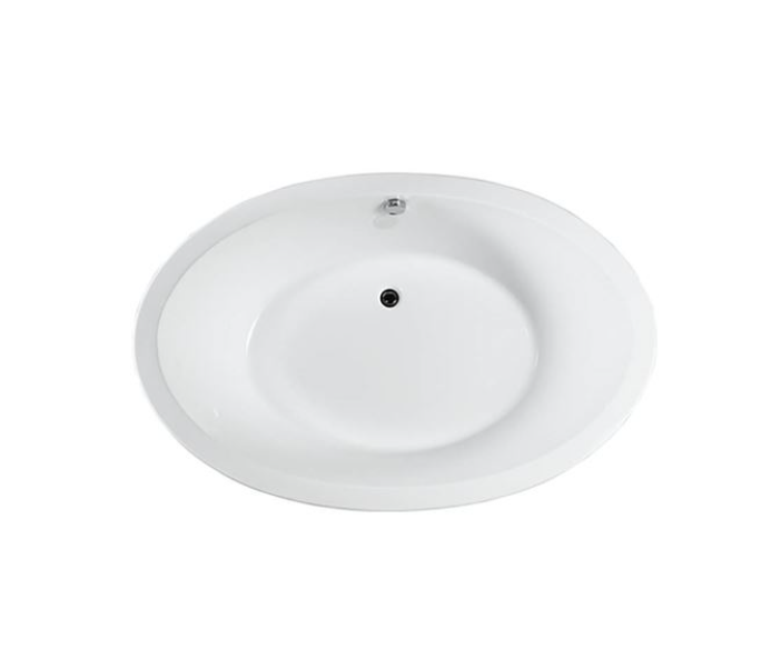 Bellaterra Udine 67 in. Freestanding Bathtub in Glossy White BA6827