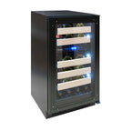 Vinotemp Private Reserve Series Panel Ready Dual-Zone 18" Wine Cooler, 32 Bottle Capacity, in Black VT-18PR28
