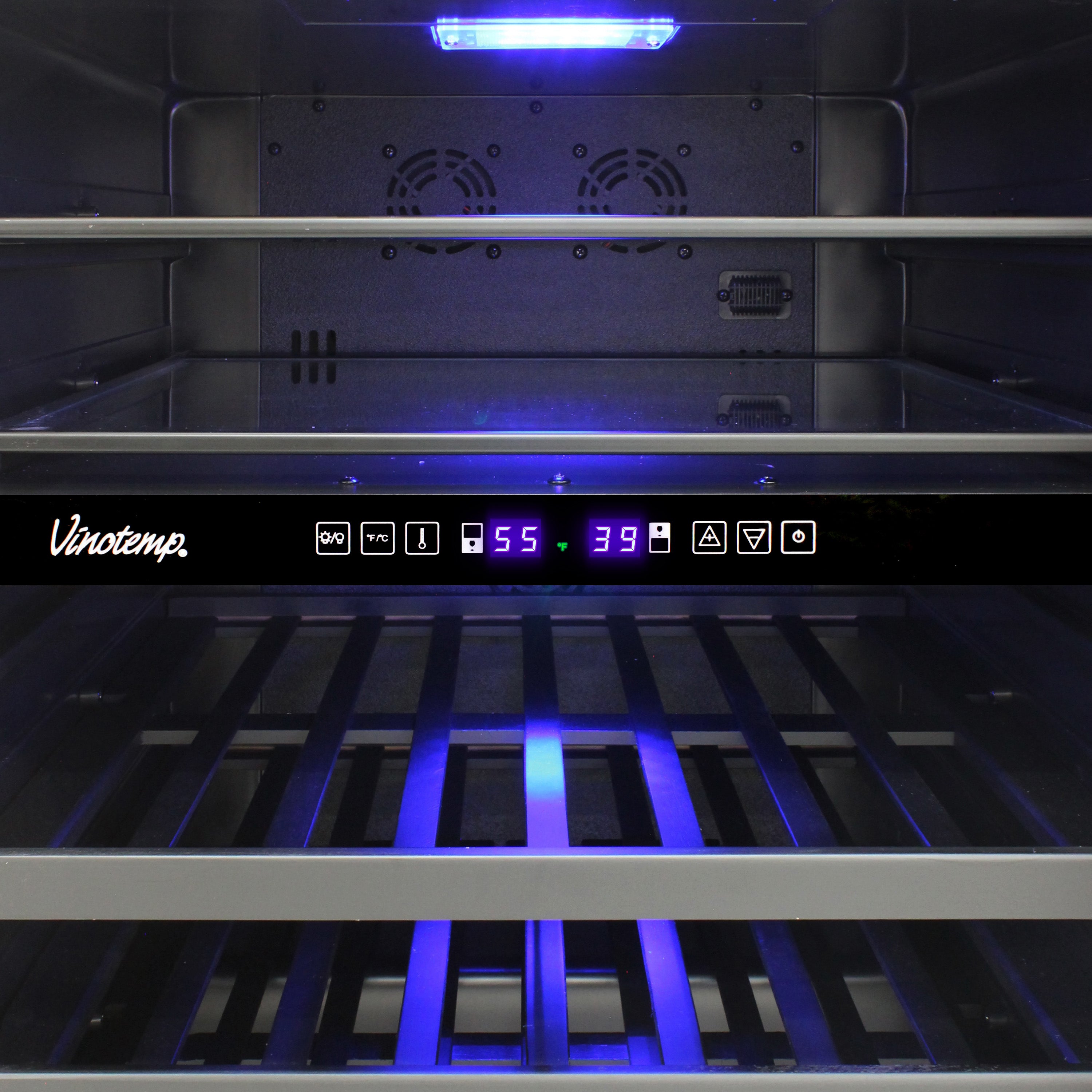 Vinotemp 24" Outdoor Dual-Zone Wine and Beverage Cooler, 30 Bottle and 84 12 oz Can Capacity, in Stainless Steel VT-OUTDR24GD