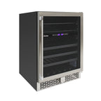 Vinotemp 24" Outdoor Dual-Zone Wine and Beverage Cooler, 30 Bottle and 84 12 oz Can Capacity, in Stainless Steel VT-OUTDR24GD