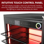 Vinotemp Vinoglow 151-Can Single-Zone Beverage Center VTBC117EVGSS