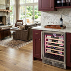 Vinotemp Vinoglow 41-Bottle Single-Zone Wine Cooler  VTWC041EVGSS