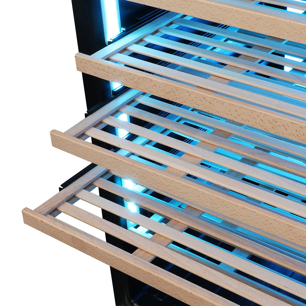 Vinotemp Vinoglow 41-Bottle Single-Zone Wine Cooler  VTWC041EVGSS