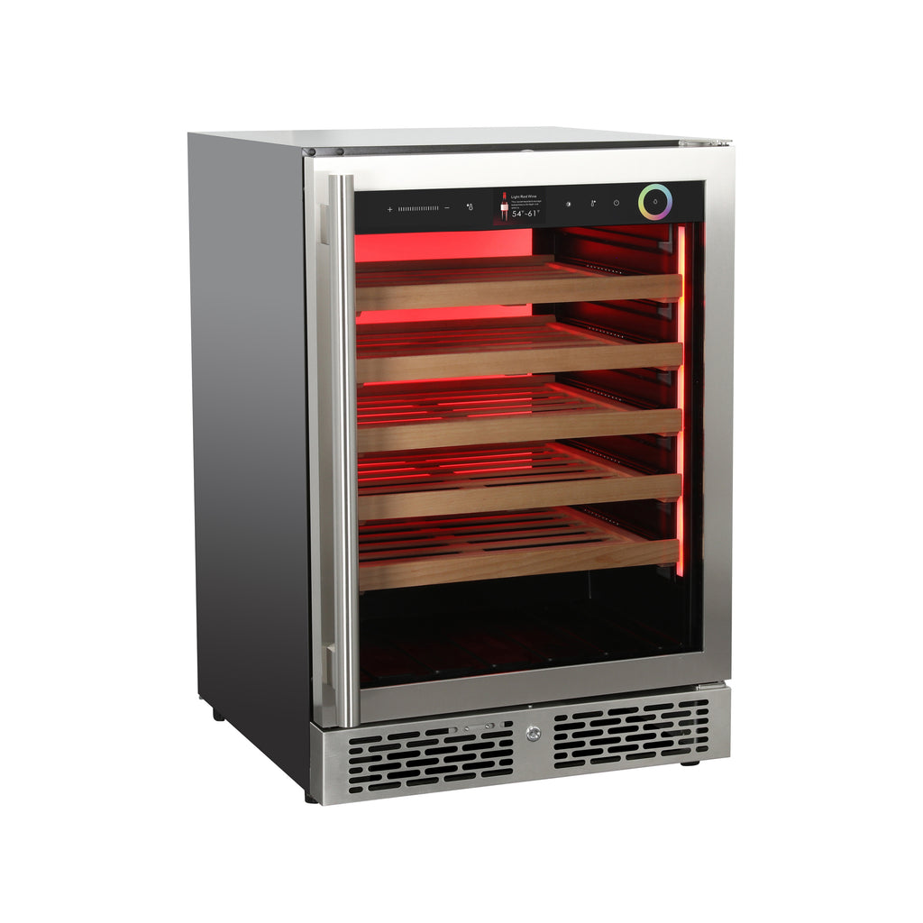 Vinotemp Vinoglow 41-Bottle Single-Zone Wine Cooler  VTWC041EVGSS