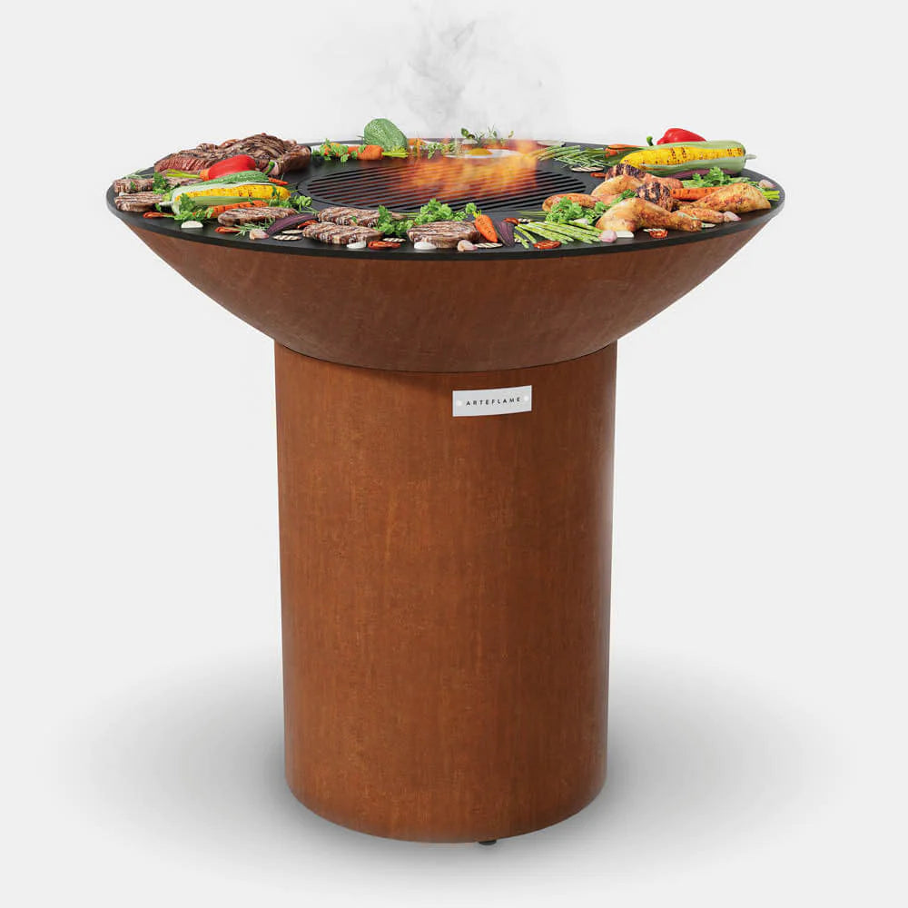 ARTEFLAME XXL 40" GRILL - CLASSIC BASE  TALLRND40-S