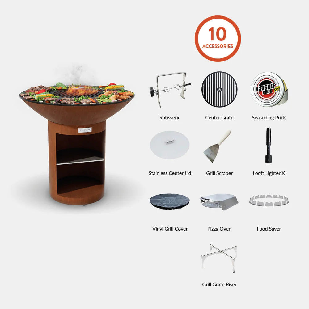 ARTEFLAME XXL 40" GRILL - CLASSIC STORAGE BASE ST40-S