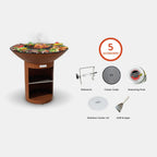 ARTEFLAME XXL 40" GRILL - CLASSIC STORAGE BASE ST40-S