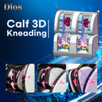 Dios Massage Chair 7D Dual Core Air Roller SL-track with 3D Calf Kneading Dios-7300