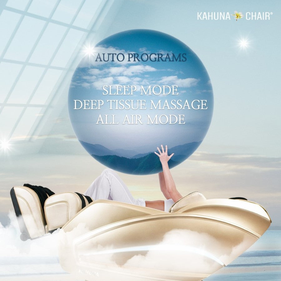 Kahuna Massage Chair Exquisite Rhythmic HSL-Track Kahuna Massage Chair, HM-Kappa Gold KMCKAPPAGOLD